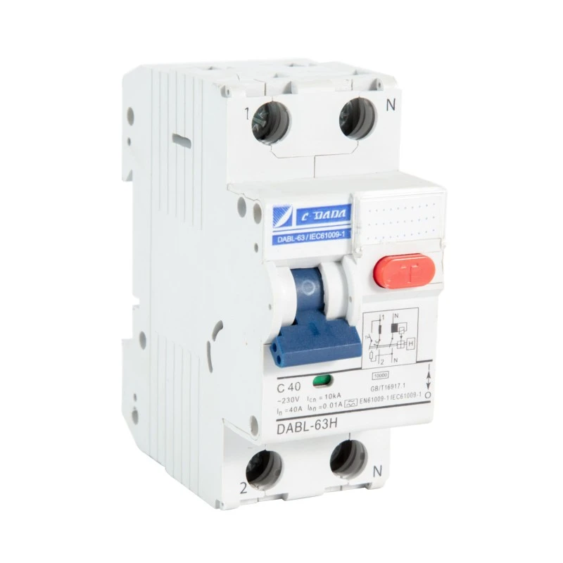 2P 4P RCBO แม่เหล็กไฟฟ้า