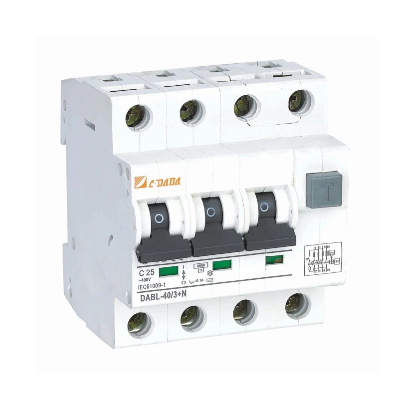 2P 4P แบบอิเล็กทรอนิกส์ RCBO